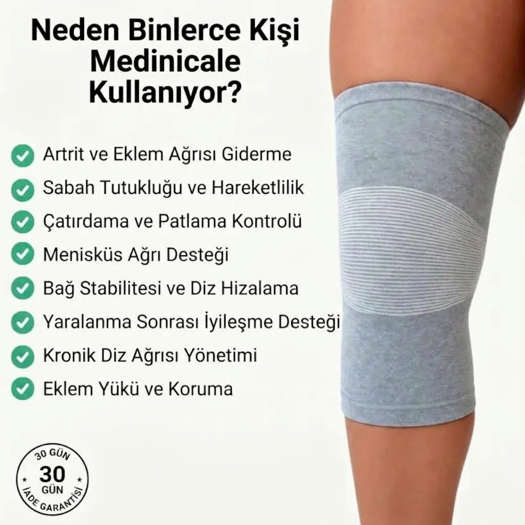 Medinicale™ - Premium Doğal Kompresyon Dizlik