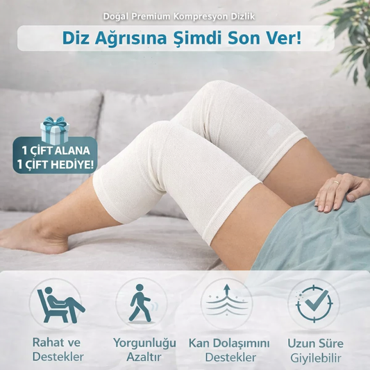 Medinicale™ - Premium Doğal Kompresyon Dizlik